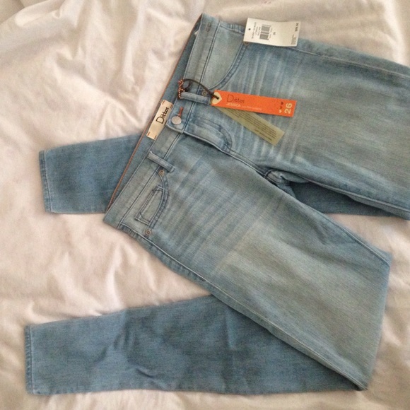 Dittos Jessica Low Rise Legging Jeans Golden Daze - Picture 3 of 4